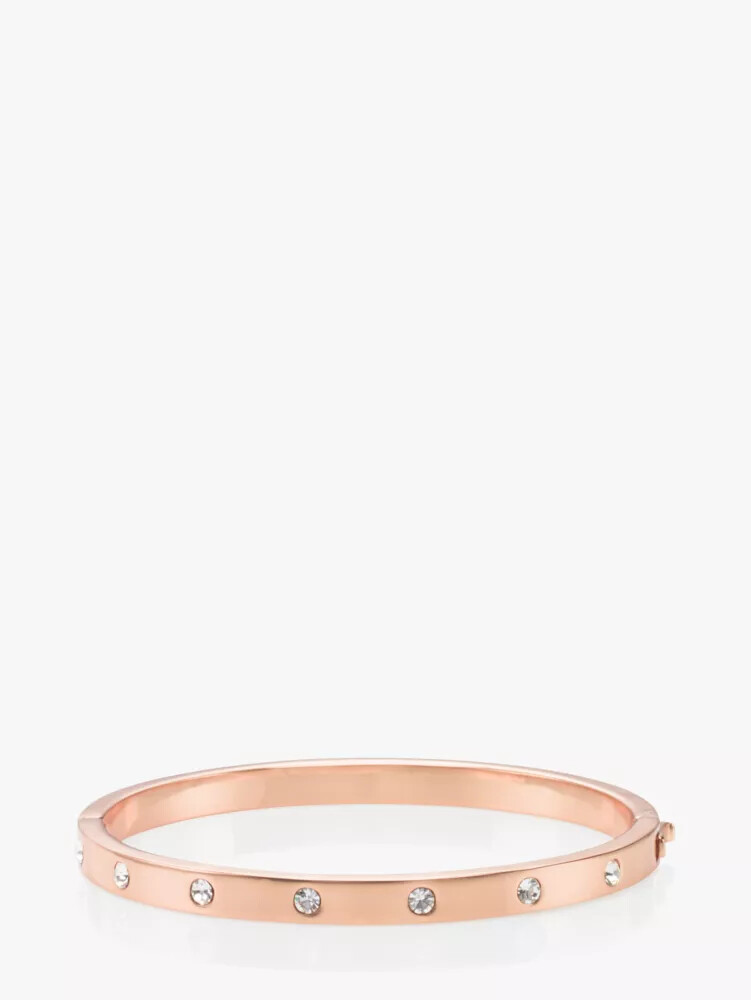 set in stone hinged bangle multi
