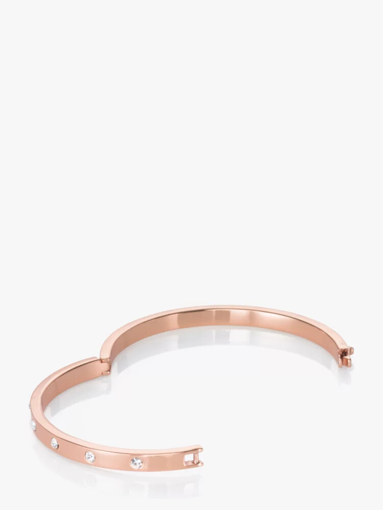 set in stone hinged bangle multi