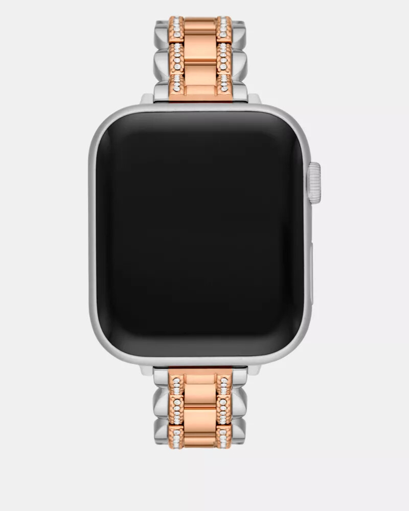 two-tone stainless steel 38-45mm band for apple watch multi
