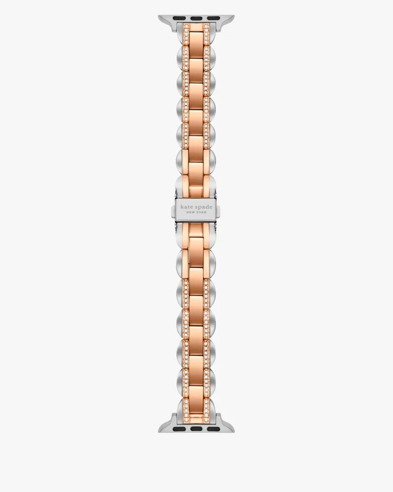 two-tone stainless steel 38-45mm band for apple watch multi