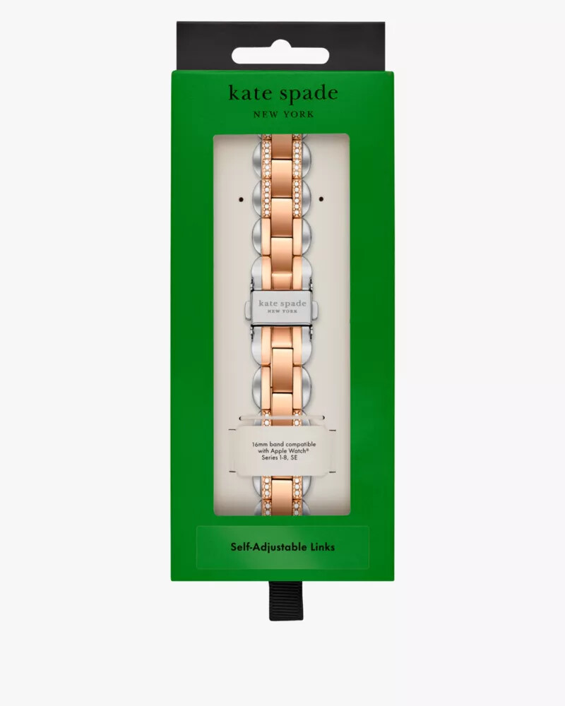 two-tone stainless steel 38-45mm band for apple watch multi
