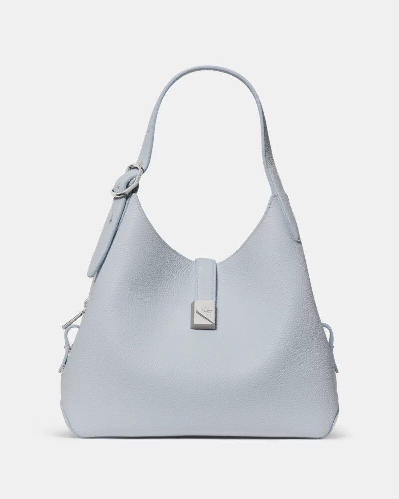deco crossbody tote bag pale sapphirine
