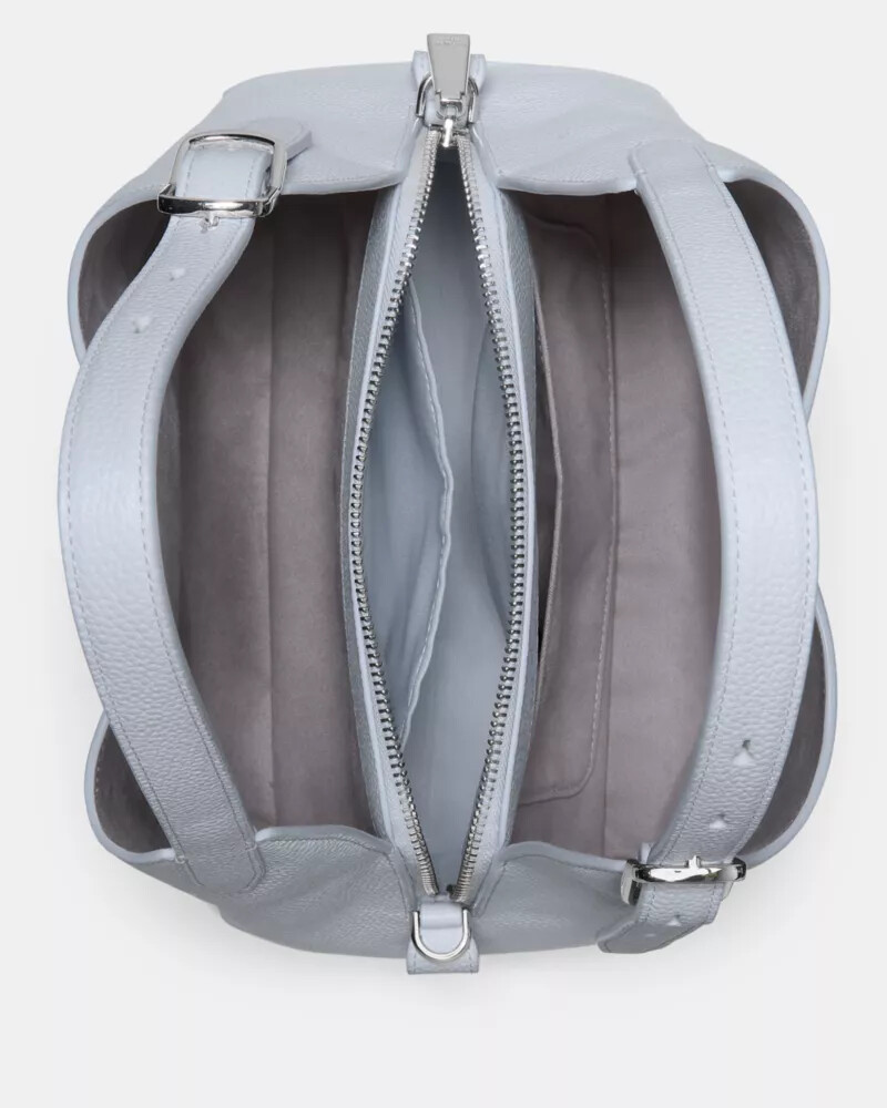deco crossbody tote bag pale sapphirine