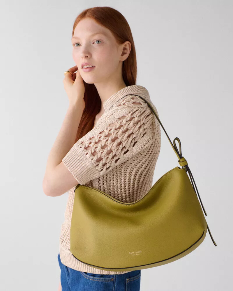 loop large shoulder bag laurel leaf