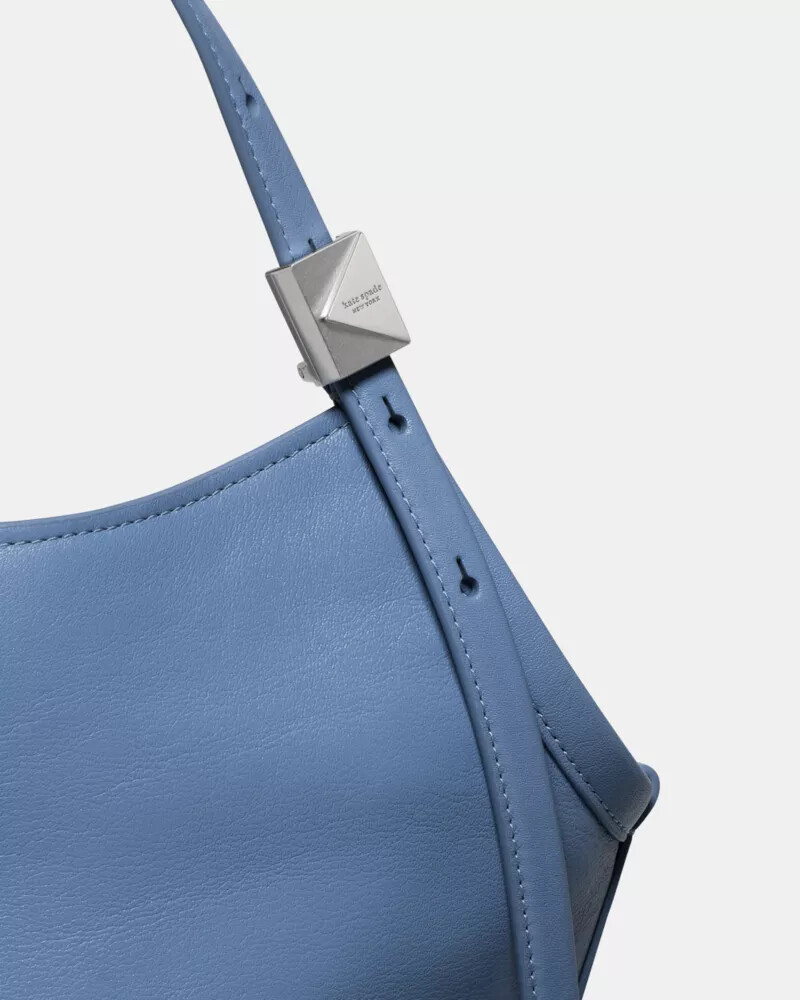 deco small tulip tote bag blue