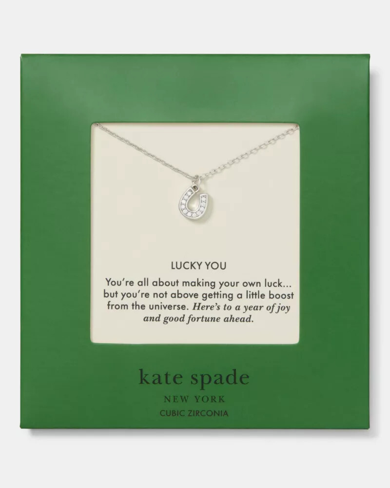 lucky you carded pendant multi
