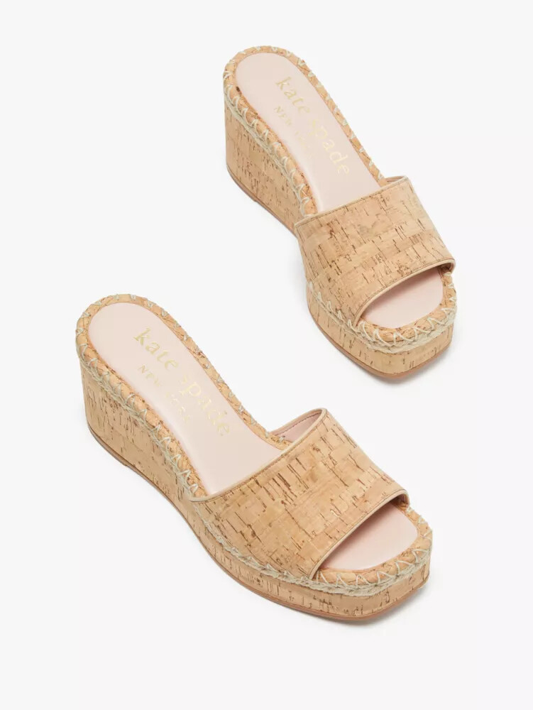 cosette slide sandals natural