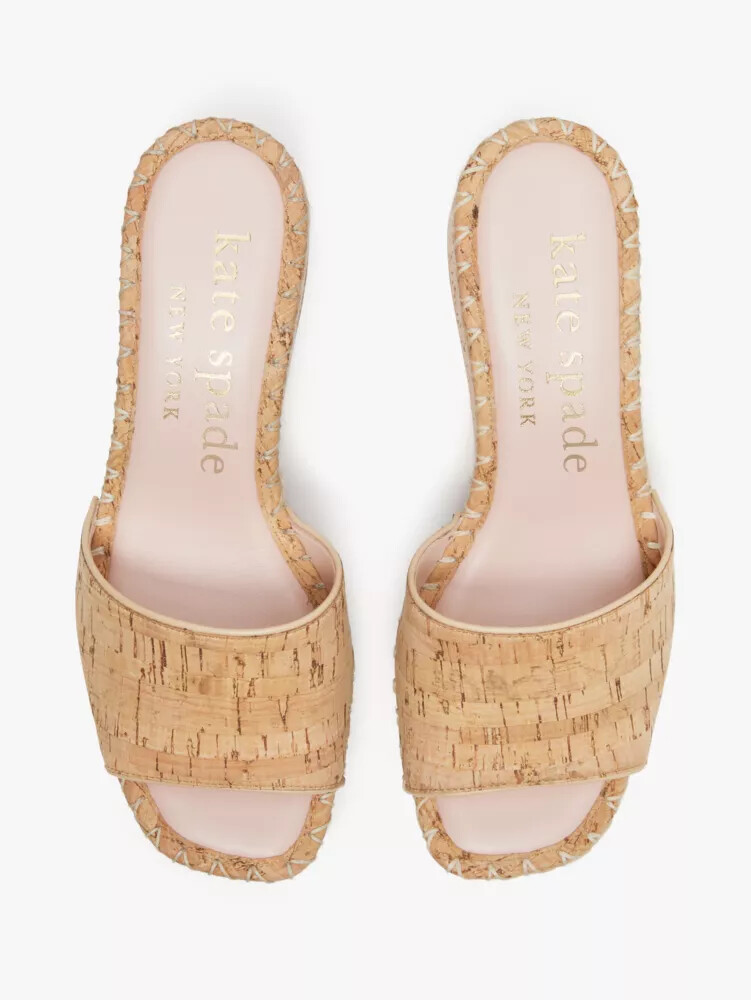 cosette slide sandals natural
