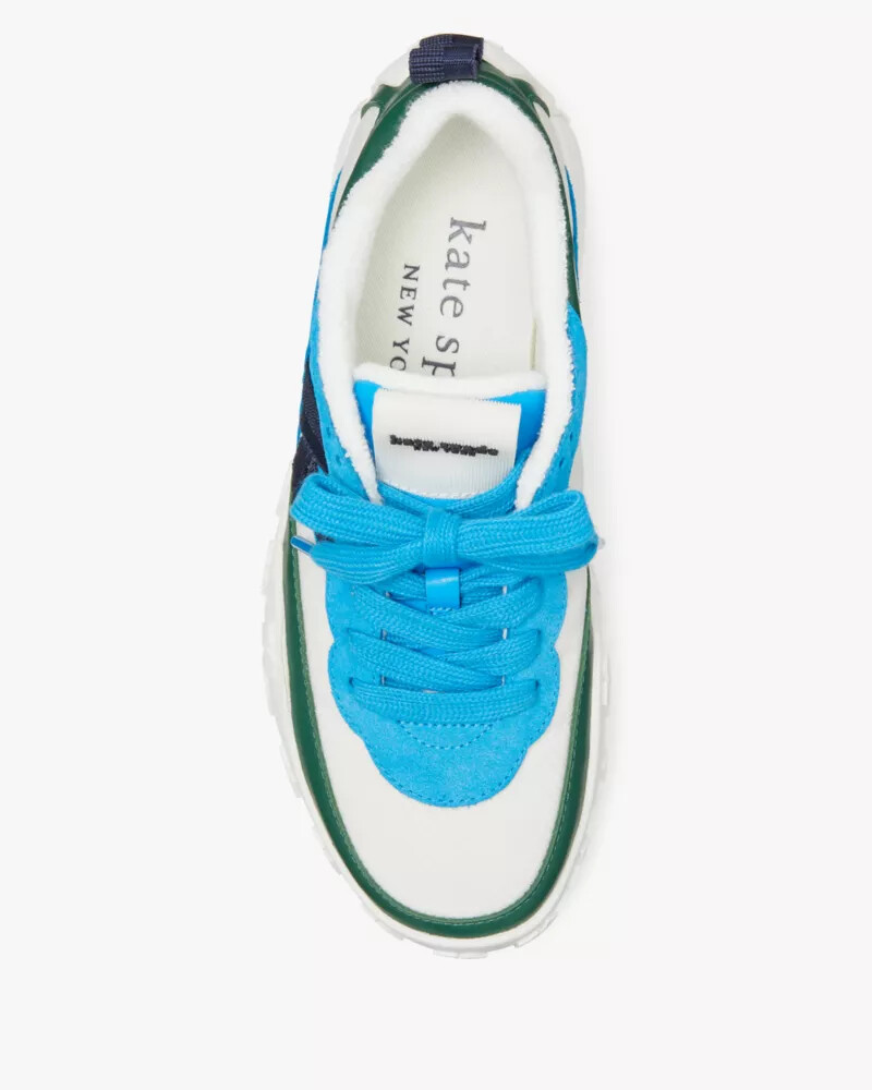 k as in kate sneakers bright cerulean mult
