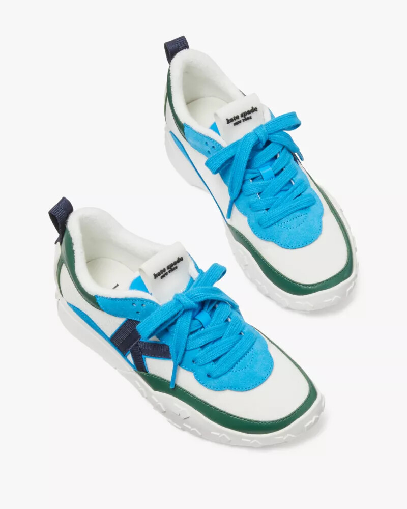 k as in kate sneakers bright cerulean mult