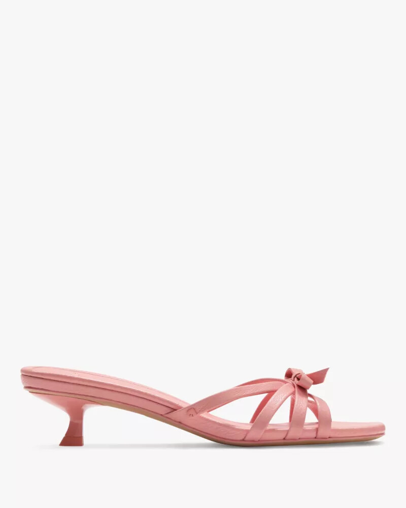 carolina kitten heel sandals setting sun