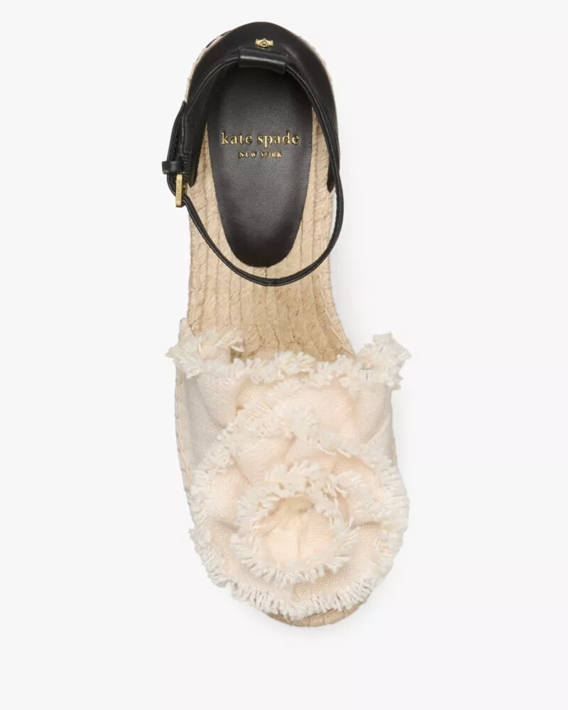 flourish espadrille wedge sandals multi