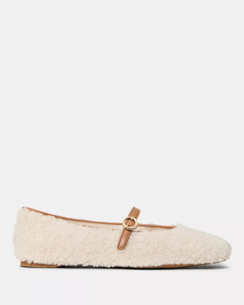 halo mary jane flat natural