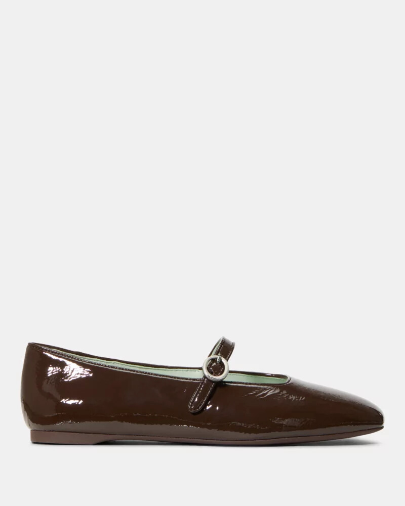 halo mary jane flat hot fudge