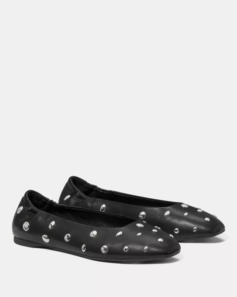 halo ballet flat black