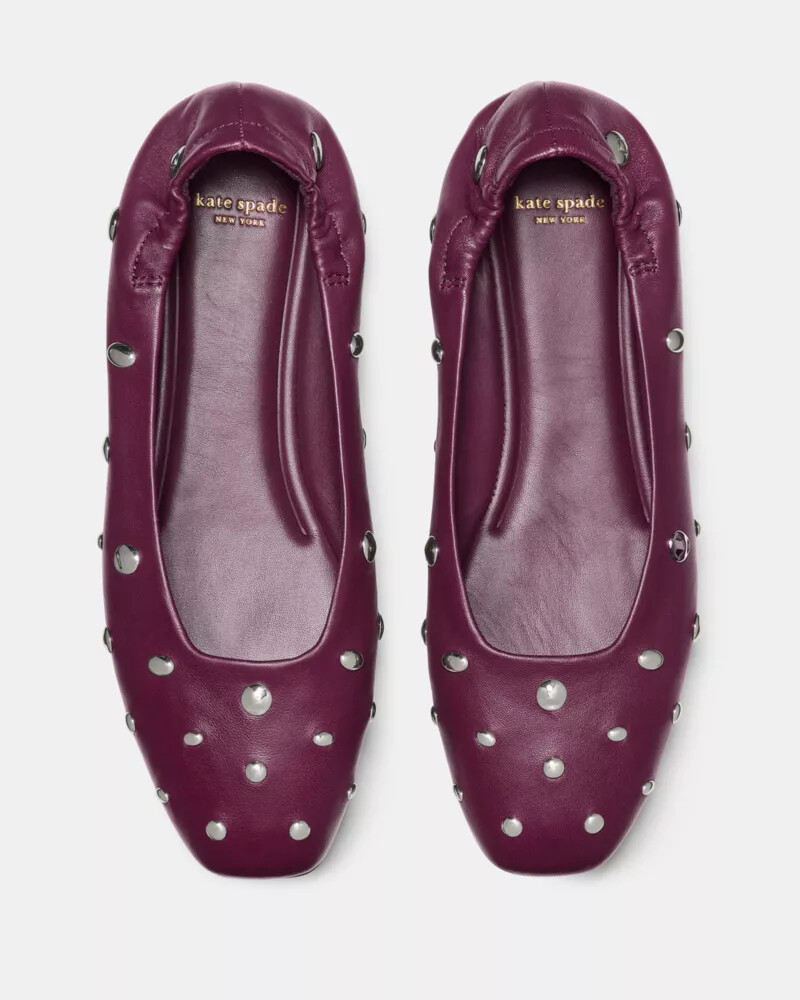 halo ballet flat purple agate