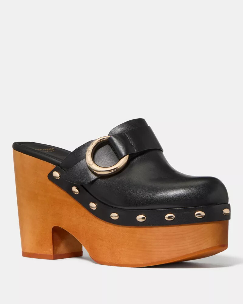 halo platform clog mule black