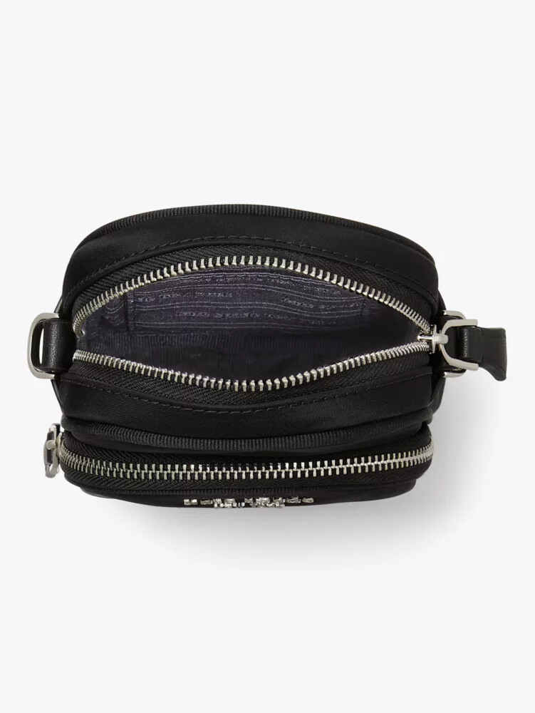 sam ksnyl nylon north south phone crossbody black
