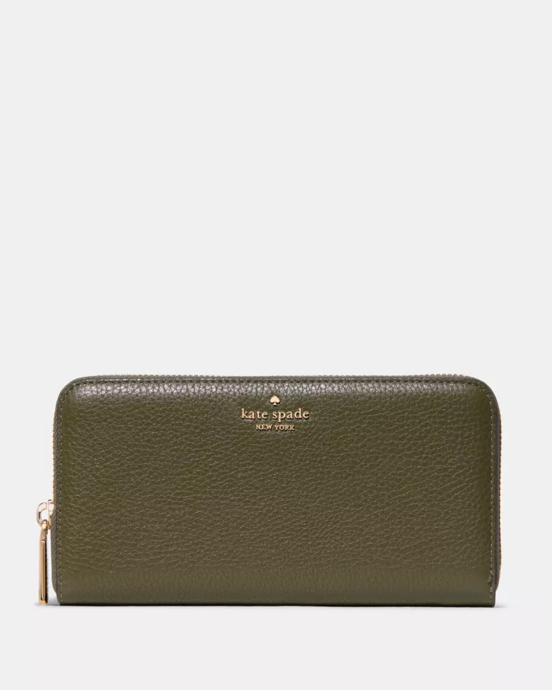lena large continental wallet seaweed