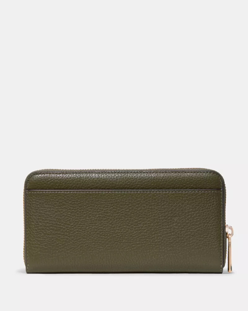 lena large continental wallet seaweed