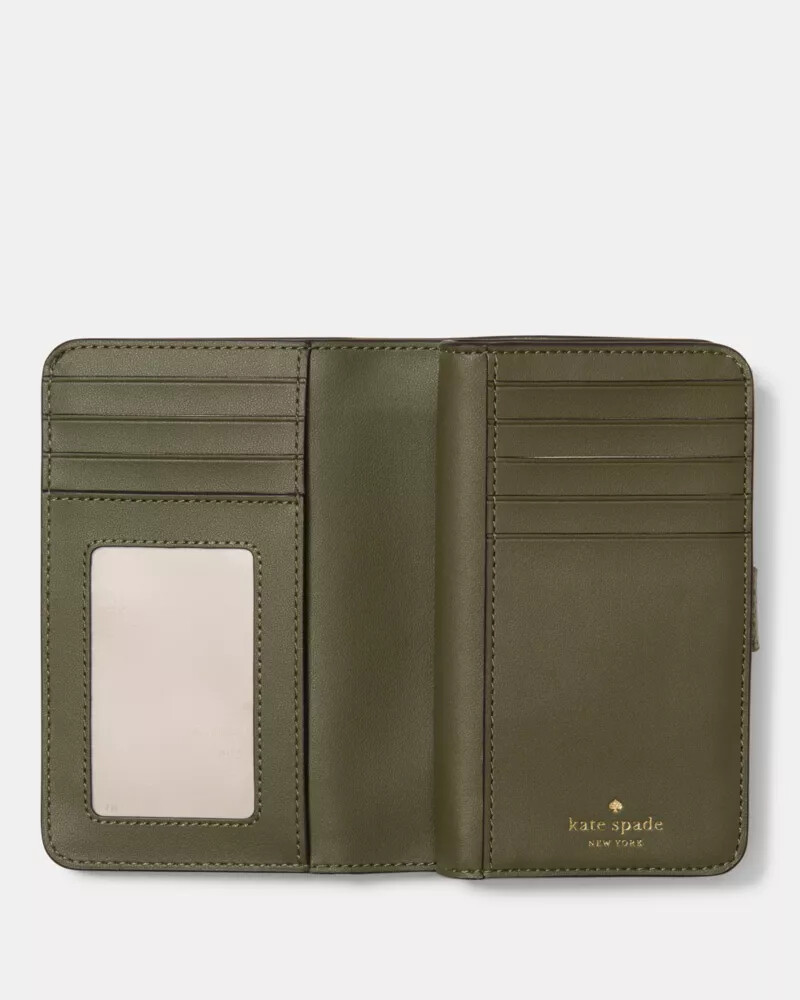 lena medium bifold wallet seaweed