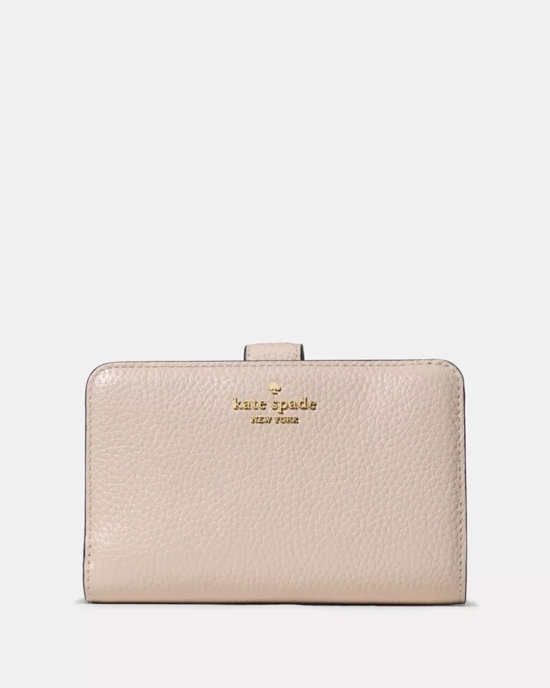 lena medium bifold wallet hay