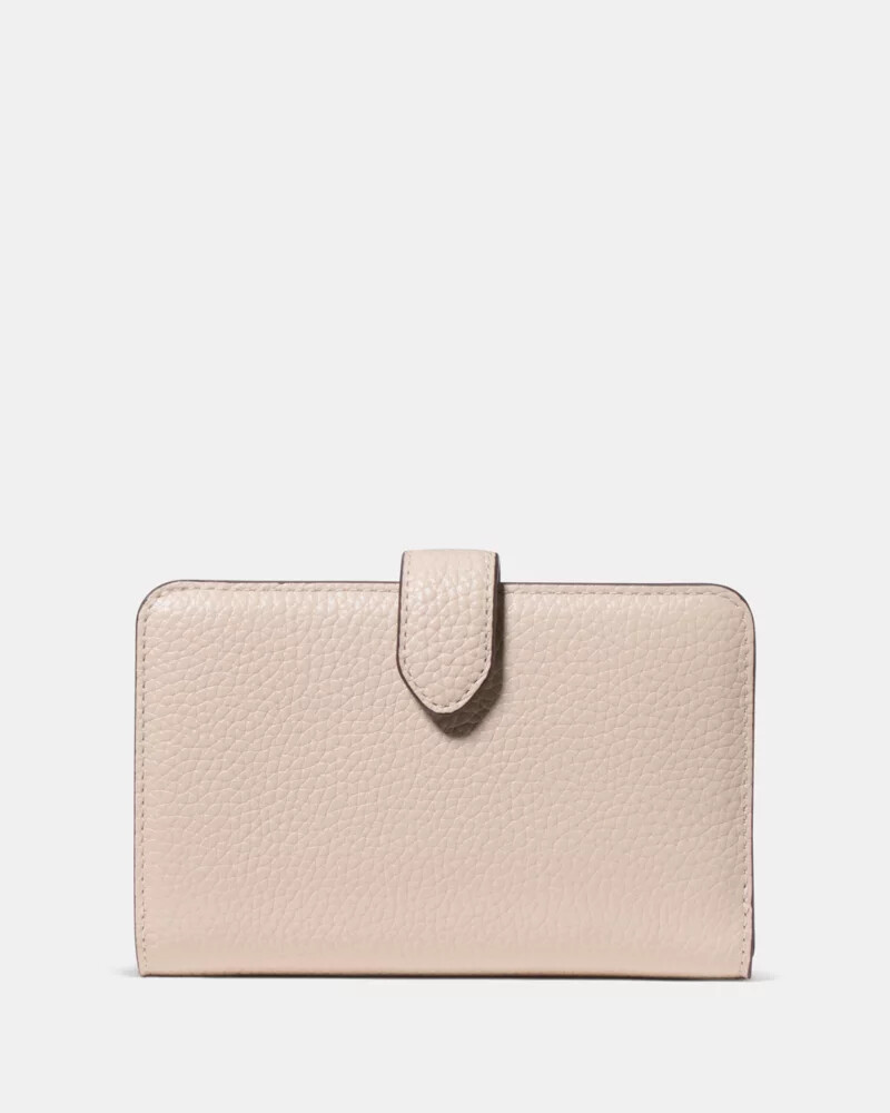 lena medium bifold wallet hay