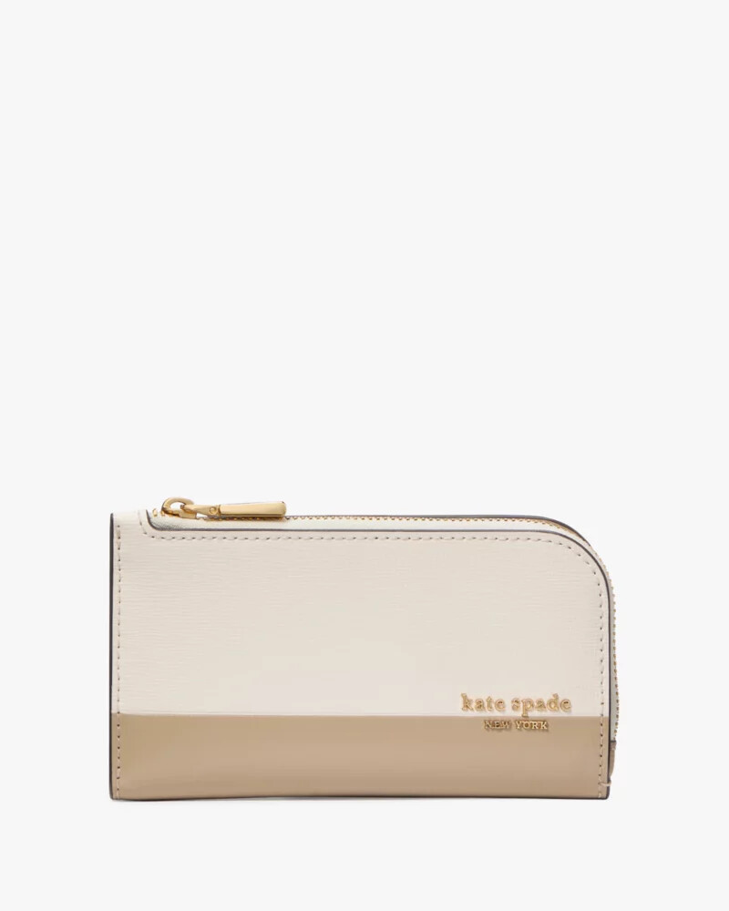 devin bifold wallet timeless taupe multi