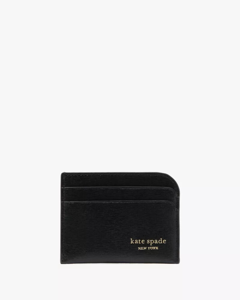 devin card holder black