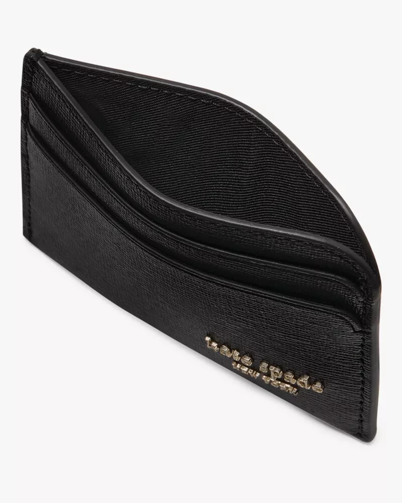 devin card holder black