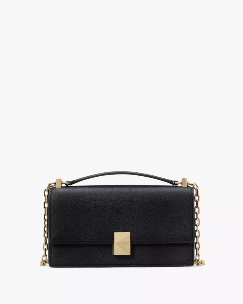deco mini crossbody bag black