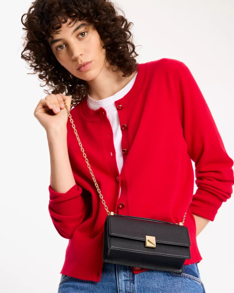 deco mini crossbody bag black