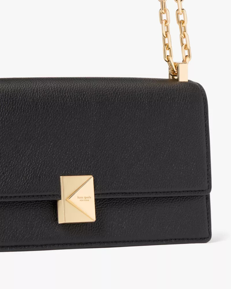 deco mini crossbody bag black