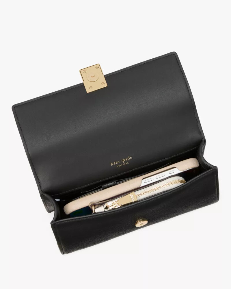 deco mini crossbody bag black