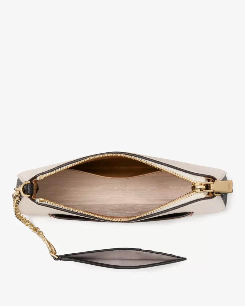 ava pochette bag parchment multi