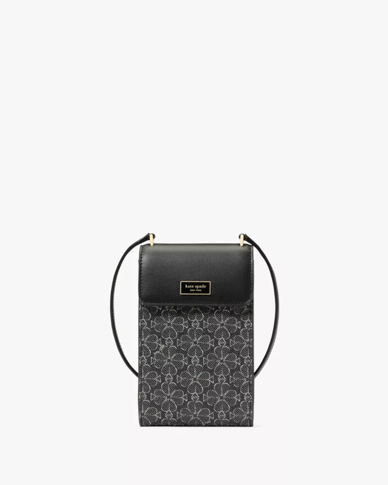 serena phone crossbody bag black multi