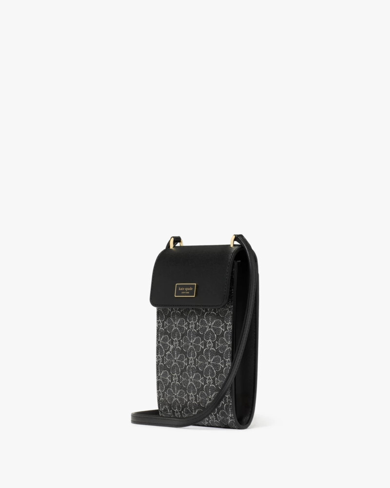 serena phone crossbody bag black multi