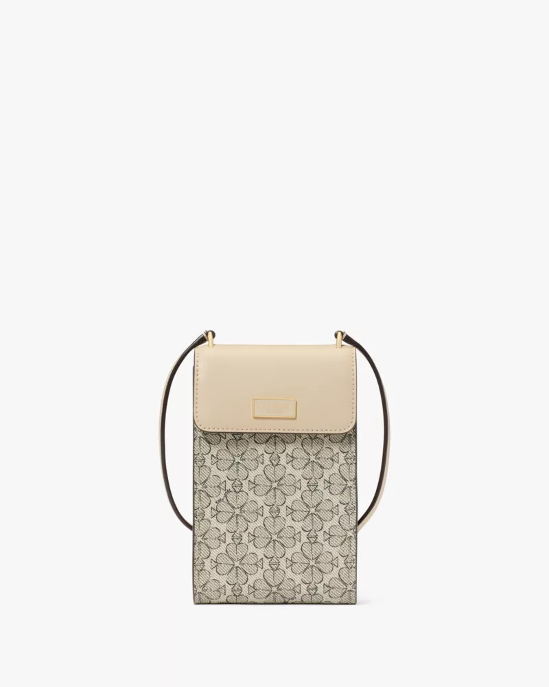 serena phone crossbody bag neutral multi