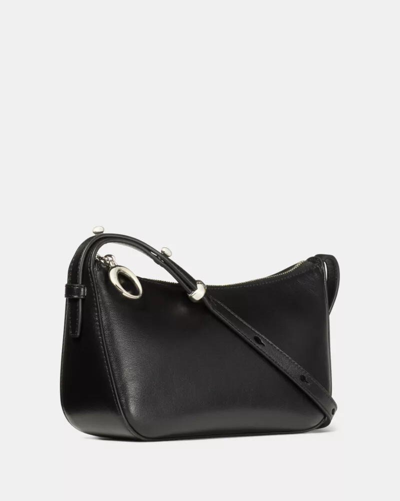 halo crossbody bag black