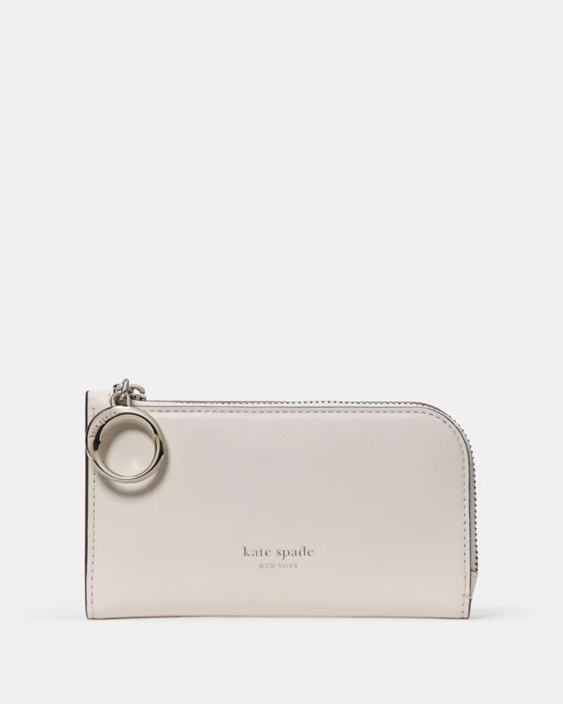halo bifold wallet cream