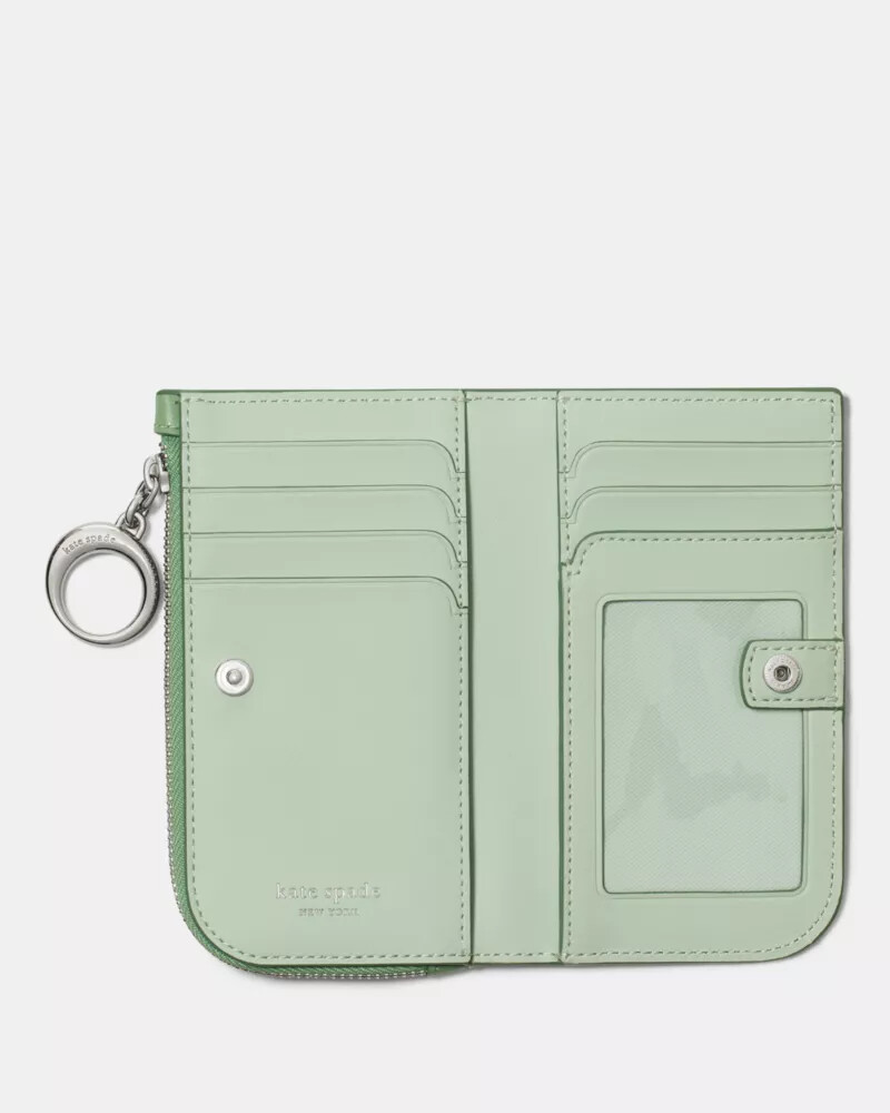 halo bifold wallet crisp sage