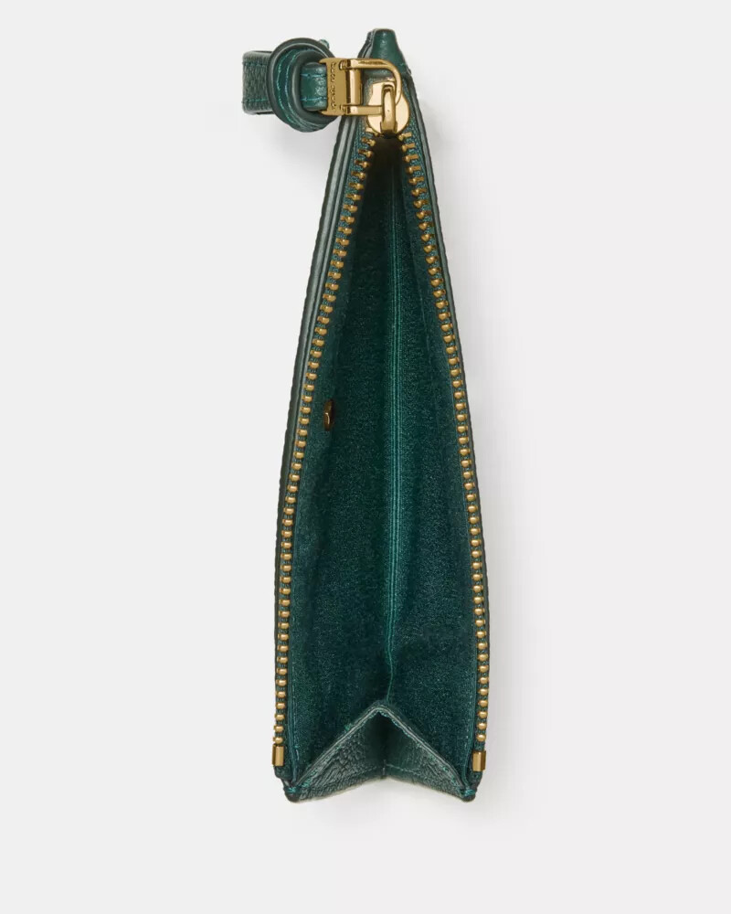 loop east west zip card case midnight pine