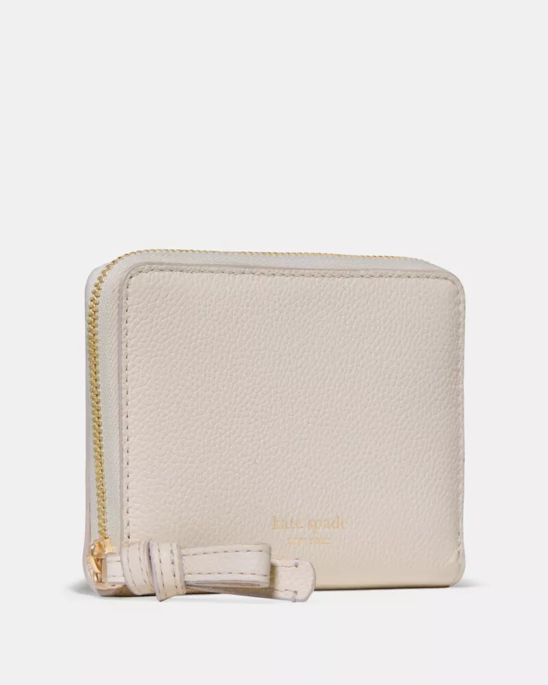 loop zip around wallet cashew milk