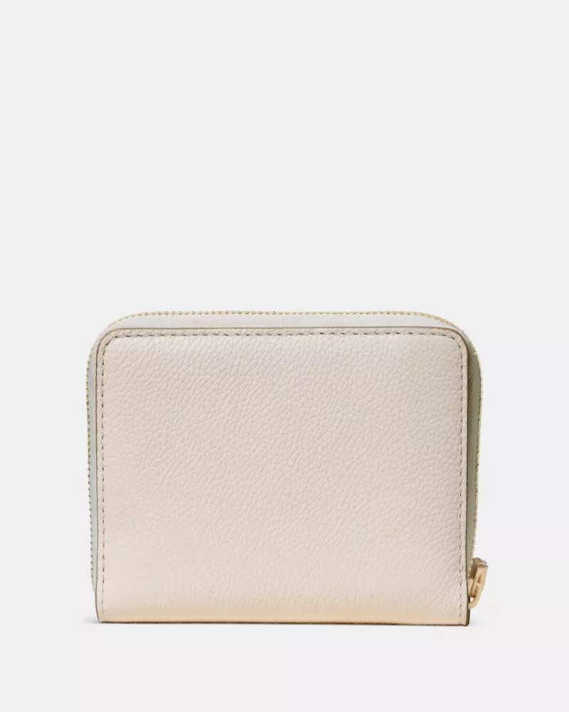 loop zip around wallet cashew milk