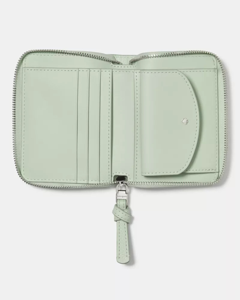 loop zip around wallet mint frosting