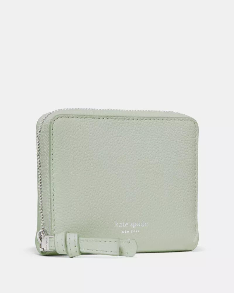 loop zip around wallet mint frosting