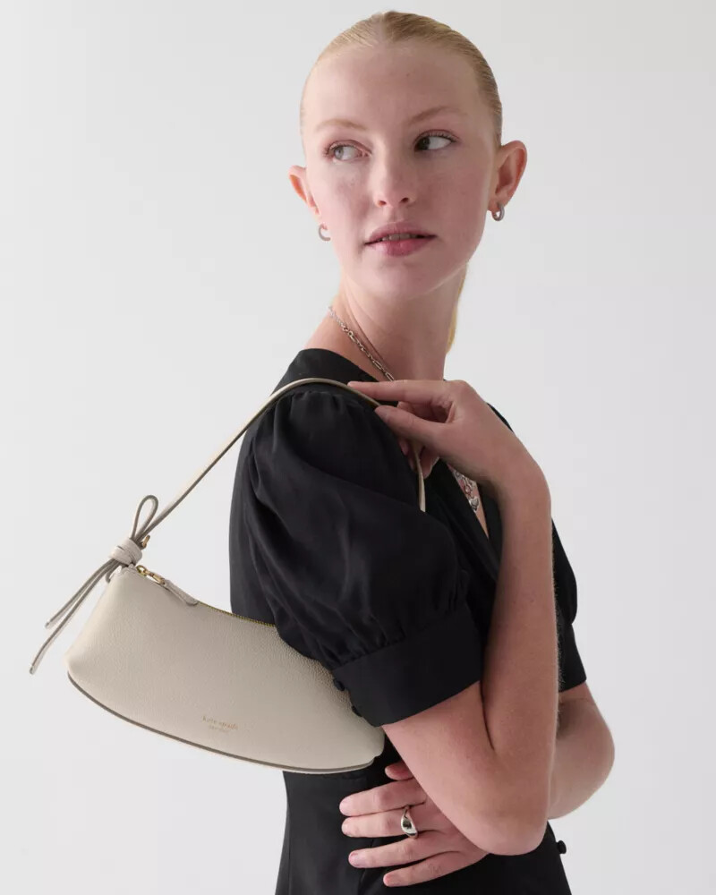 loop pochette bag cashew milk
