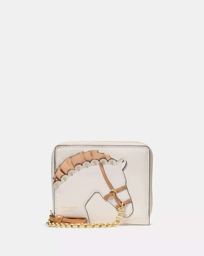 saddle up compact wallet cashew milk multi