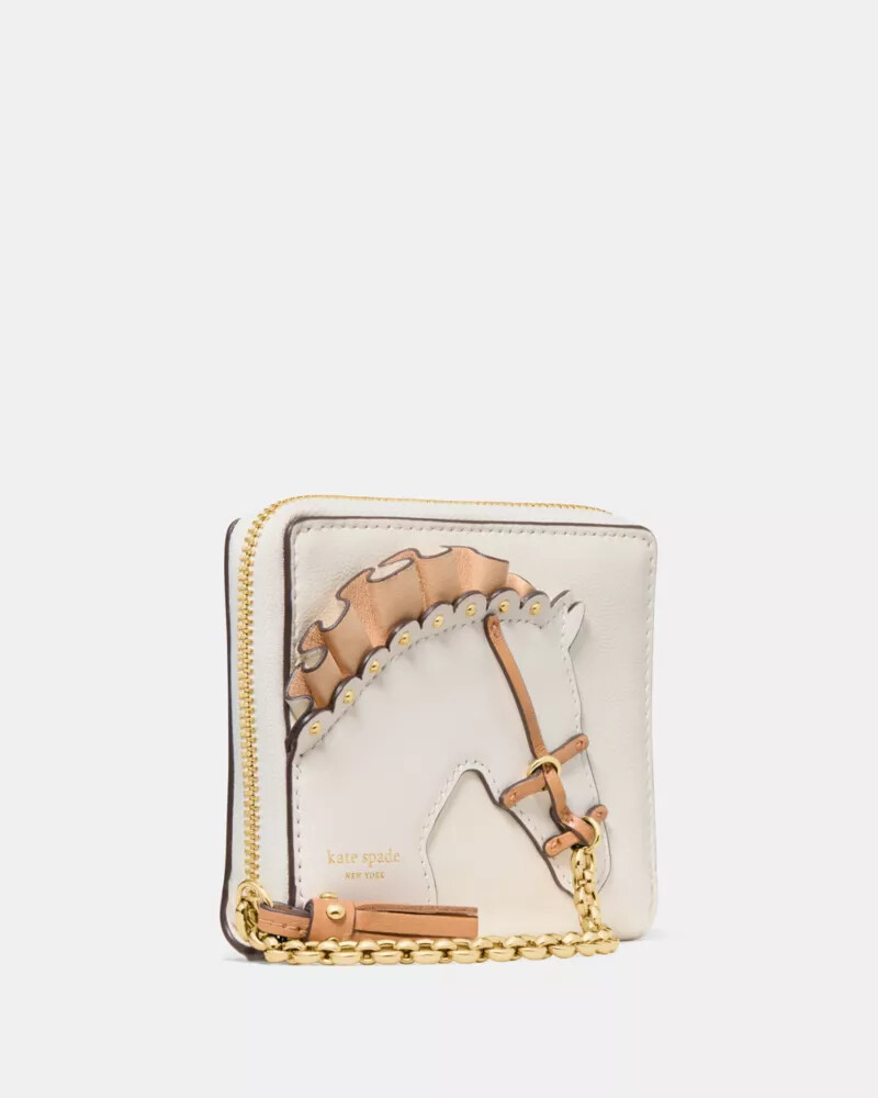 saddle up compact wallet cashew milk multi