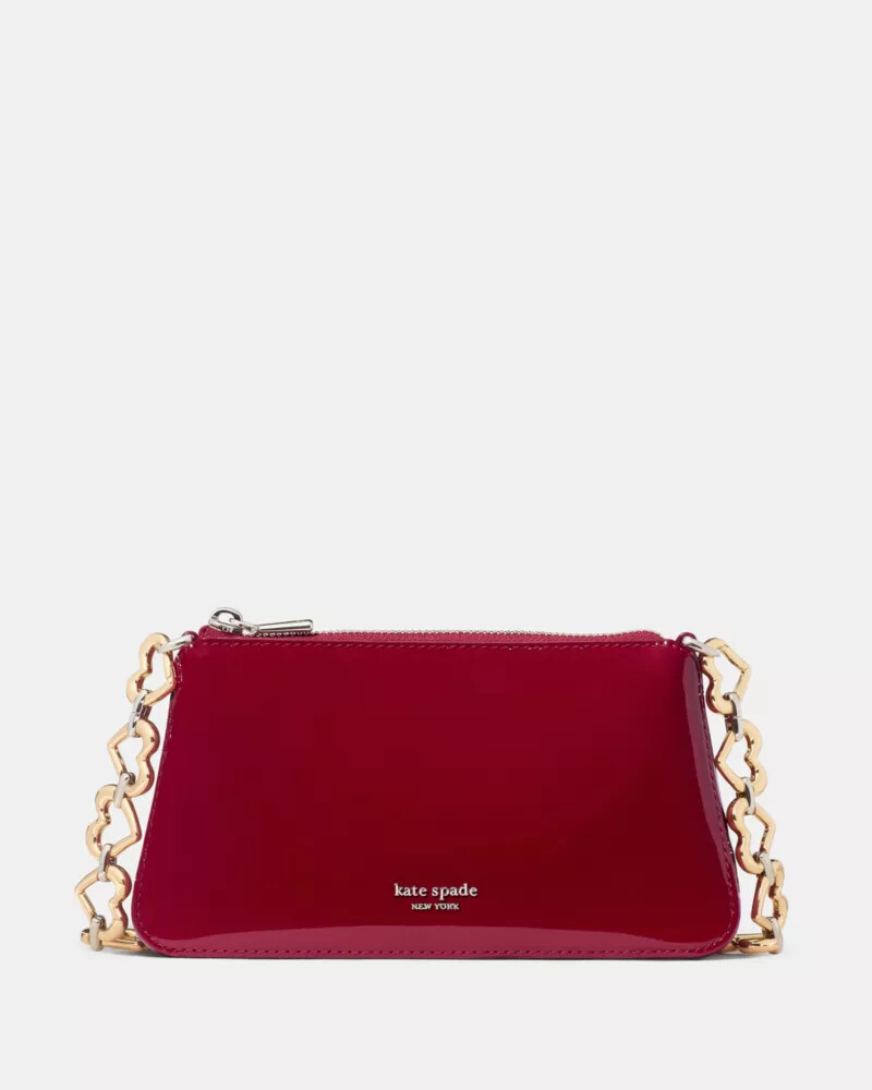 grace patent pochette dark scarlet
